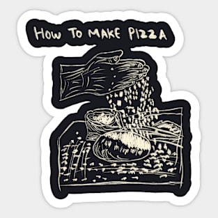 How To Make Pizza Sticker